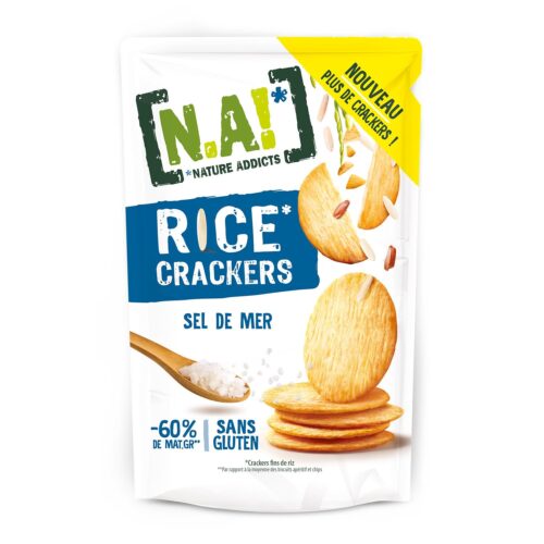 N.A! Crackers de Riz au Sel sans Gluten - 85gr