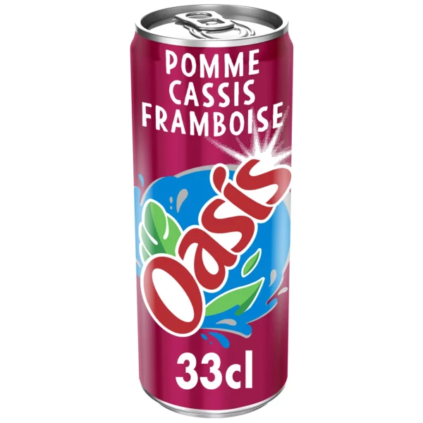 Oasis Pommes cassis & framboises - 33cl